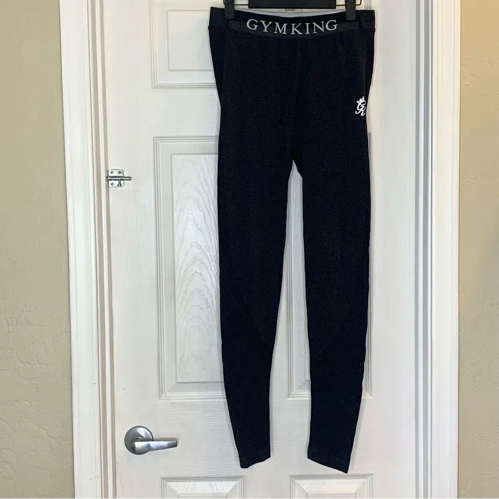 GYMKING Seamless Vital Leggings Black Size Large